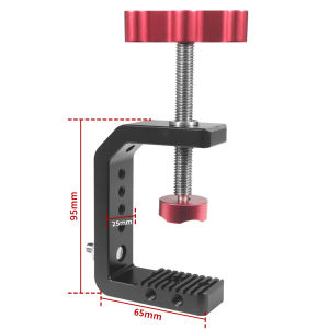 other | Heavy Duty Desktop C-Type Clamp Adjustable Desk Fixed Holder Clip Mini Ballhead for DSLR Camera Photo Studio Light Stand Bracket