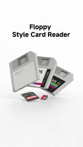Hagibis | Hagibis 4.0 SD Card Reader USB C to UHS-II Memory Card Reader Micro SD High-Speed Floppy Disk 2 in 1 Adapter for Phone Camera
