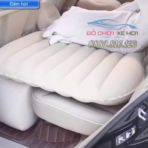 Đệm (Nệm) Hơi Ô Tô Cao Cấp Vải Dù ( Nhiều Màu ) Giá Tốt Chất Liệu Vải Dù Nhung Bền Đẹp Êm Ái Không Dò Hơi - giường Nằm cho xe hơi - Đệm giường hơi xe ô tô loại tốt - đệm hơi ghế sau ô tô