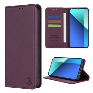 Wallet Skin friendly Magnetic Card Slot Flip Leather Case For Xiaomi 14T Poco X7 C75 M7/X6 Pro Redmi 14C 13 A4 Note 14 Pro+ 14S