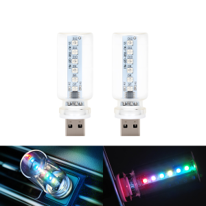 KEVANLY | Touch Dimming USB LED Filament Glass Bulb RGG 5V Retro Edison Bulb Night Light Car Decoration Incandescent Eye Protection Light