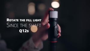 2026 Q12S Gậy Selfie Không Dây Có Thể Gập Lại Bluetooth Monopod Có Chân Máy Có Đèn Chiếu Sáng Từ Xa Cho iPhone Android Huawei