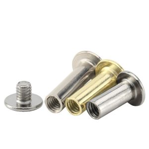 POWER&STRONG | Stainless Steel Flat Head Mother and Child Nails Locking Screws Ledger Rivets Coupling Screws