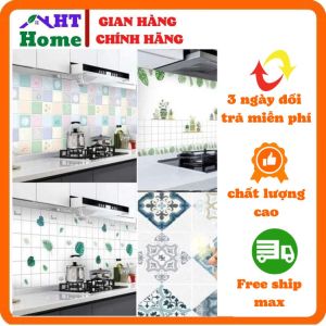 [Sale ngày cuối] decal dán bếp giấy dán tường bếp phòng ngủ cửa kính phòng khách tráng nhôm có keo tự dính chịu nhiệt tốtchống nắng chống thấm nước và dầu mỡ nhà HT Home store.