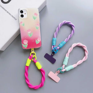 Matching Braided Nylon Mobile Phone Lanyard Short Creative Clip Card Mobile Phone Chain Hanging