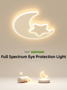Children Friendly Warm LED Ceiling Light Full Spectrum