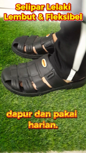 SPACE Men’s Black Woven Casual Sandals | Comfortable & Durable | Anti Slip | Waterproof | Light Weight