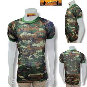 เสื้อยืดตาข่าย เสื้อยืดลำลอง เสื้อยืดแขนสั้นตาข่าย