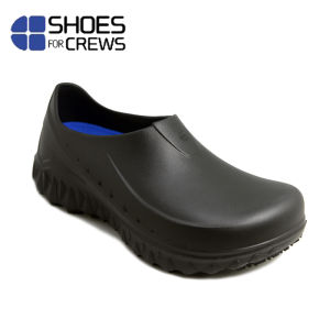 Shoesforcrews Genuine Goods Professional Work Shoes Non Slip Waterproof Dining Hotel Entertainment Bloodstone