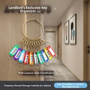 Jiaxun | House Key Tag Identification Organizing Holder