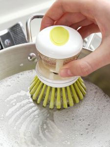Bàn Chải Rửa Nồi Kiểu Nạp Dung Tích Cho Nhà Bếp Bàn Chải Rửa Nồi Rửa Bát Rửa Chén Dùng Trong Gia Đình Bàn Chải Rửa Nồi Bằng Nhựa