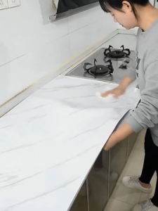 Wallpaper Tekstur Wallpaper/Dapur Minyak Tahan Air Sticker Dinding Sendiri 60cm x 3meter