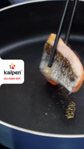 Chảo chống dính Inox 316 liền khối 7 lớp Kalpen Nano Titanium Shield size 24cm chuẩn Đức bảo hành 30 năm