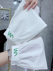 Quần Dài Thường Ngày Bằng Vải Lụa Băng Nhanh Khô Mùa Hè Cho Nữ Cạp Cao Quần Dài Nine-Ten Phong Cách Harajuku Đa Năng Thon Gọn