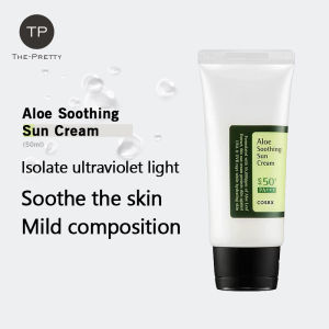 COSRX Aloe Soothing Sunscreen SPF 50 PA  50ml Aloe Extract 5.5% Mild Hydrating Sun Cream Facial Sunblock For Face Gift/Present