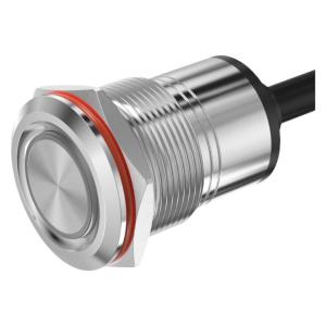 LANBOO | Waterproof Resettable Self-Locking LED Push Button Switch 22mm