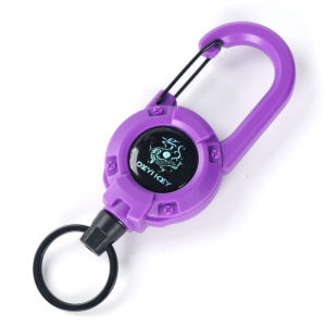 DEYIKEY | Extendable High Elasticity Keychain Steel Wire Rope Anti-Loss Long Line