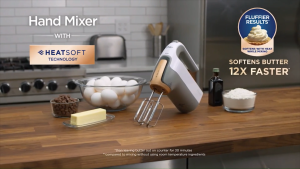 OSTER HeafSoft Compact Hand Mixer OHM7100