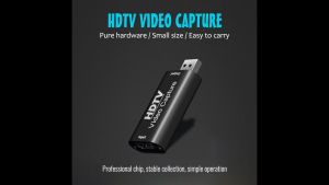🆕มาใหม่ 🚀ส่งเร็ว🚀 OKER HD-250 CONVERTER VIDEO CAPTURE แบบพกพา MINI Video Capture Card USB 2.0 1080P HDMI Video #DM