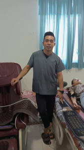 Thảm Đá Nóng Hàn Quốc Nệm 70x190 Sưởi Ấm Massage cho Spa Thẩm Mỹ Viện Món Quà Sức Khoẻ PVN9290