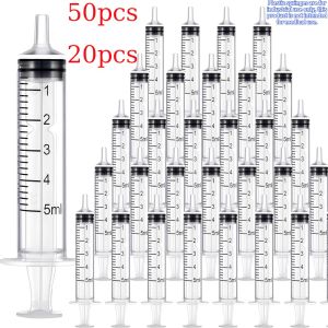 5 ml Syringes Without Caps Liquid Syringes Suitable for Scientific Laboratories Measurement and Small Animal Use