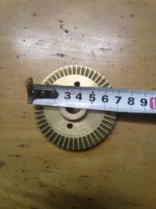 Cánh máy bơm đường kính 7 cm