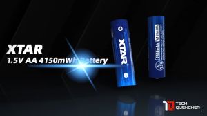 XTAR AA 1.5v 2500mAh (4150mWh) Rechargeable Battery - Lithium-Ion -Built-In LED Indicator - Protected