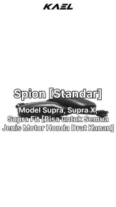 Spion Standar Astrea Grand Beat Spacy Icon Supra X 125 Batman FI Helm In Sepion Kaca Mirror Cermin Standart Set