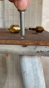 QS TOOLS ชุดดอกเจาะหกเหลี่ยม 5 ข้าง สำหรับงานไม้/พลาสติก ขนาด 6-19mm พร้อมหัวสวมน็อต สกรู 6 ชิ้น