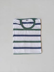 kaos tshirt distro stripe pria dewasa salur garis garis belang belang bahan cotton cvc 24s tebal