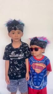 Ikat kepala Lipat Bisa Dicuci | Grosir Ikat kepala | Ikat kepala prada | Ikat kepala Batik ANAK