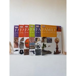 DK Illustrated Family Encyclopedia vols 1 2 3 4 5 6 7 8 9 11 12 - Hardbound Books