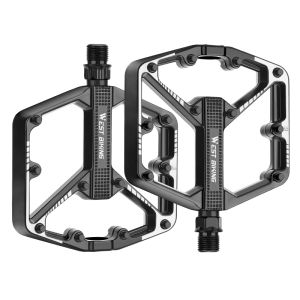 West Biking | Aluminum 3 Bearings Pedals For Mountain and Road Bikes