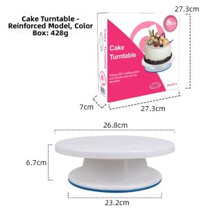 Lightweight Stable Cake Decorating Turntable