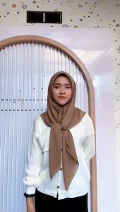 Fauna Cardigan Rajut Kancing Polos Wanita Lengan Panjang