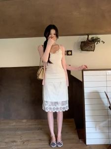 Summer Mid-Length Lace Skirt