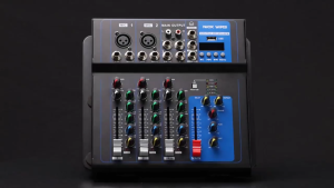 NICK WINS มิกเซอร์ เครื่องผสมเสียง 4/7 ช่อง เสียง MG07BT/MG04BT Music Audio mixer รองรับการเล่น Bluetooth/USB