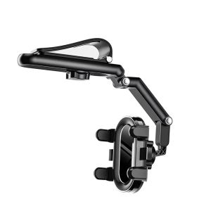 Car Phone Holder 180° Rotation Sun Visor Support Rearview Mirror mobile Holder