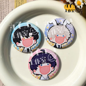 [Love and Deep Space Wow Instant Noodles] Authorized by the Painter around the Same Person Unofficial Opening Mouth and Funny Big Badge