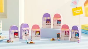 BTS BT21 My Little Buddy Digital Desk Cafe Clock / Desk Clock