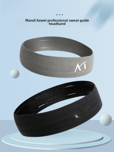 Anti-Sweat Band Sports Headgear Sweat Absorbing Female Hair Band Summer Fitness Basketball Sport Headband Headscarf Sweat-Proof Headband Headscarf for Men