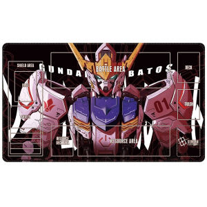 Bandai | Gundam Tabletop Game Mat Non-Slip Battle Area Mouse Pad for Office & Home