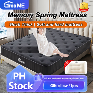 Dreame Memory Spring mattress foam for bed 2 person Single/Double/Queen/King size foam mattress bed foam for bed family size sale Medium Hardness Bedding 8.1/9/10.5 inch foam single bed foam mattress bed foam bed mattress 10 Years Warranty