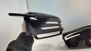 For Mercedes Benz W176 W246 W212 W204 X156 X204 W221 C218 A B C E S CLA GLA GLK Class Carbon Fiber Car Rearview Mirror Cover