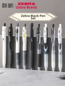 Exam Friendly Fast Drying Imported Black Click Pen Set