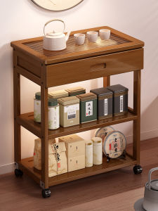 CHUJUN | Moveable Mid-century Style Side Table with Storage