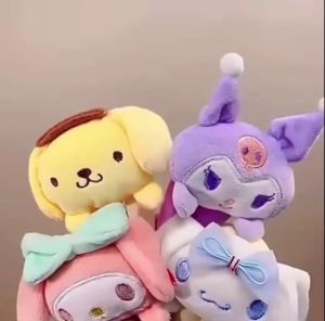 V24 กิ๊บลายการ์ตูน ตูนกับตาหัวโตน่ารักๆ สำหรับผู้หญิง พร้อมส่งจากไทย