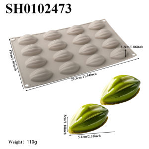 Kitchen Bakeware Chrysanthemum Cherry Blossom Pudding Cup Olive Design Silicone Cake Mold Mousse Cake Molds Chocolate Mould
