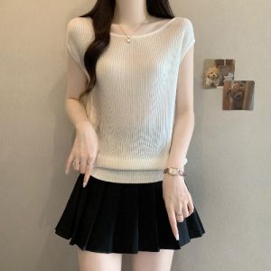 AIYITI | Design Lace-up Back Cutout Short Sleeve Tshirt