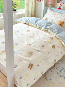 Deesse | Bộ Đồ Chăn Drap Gối Bằng Cotton Dày